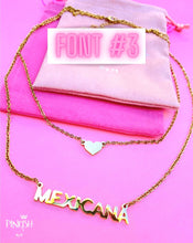 Load image into Gallery viewer, Custom Personalized Nameplate Necklace