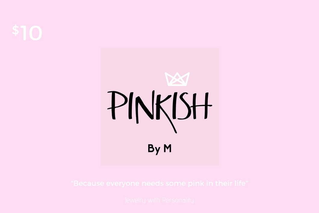 Pinkish M Gift Card