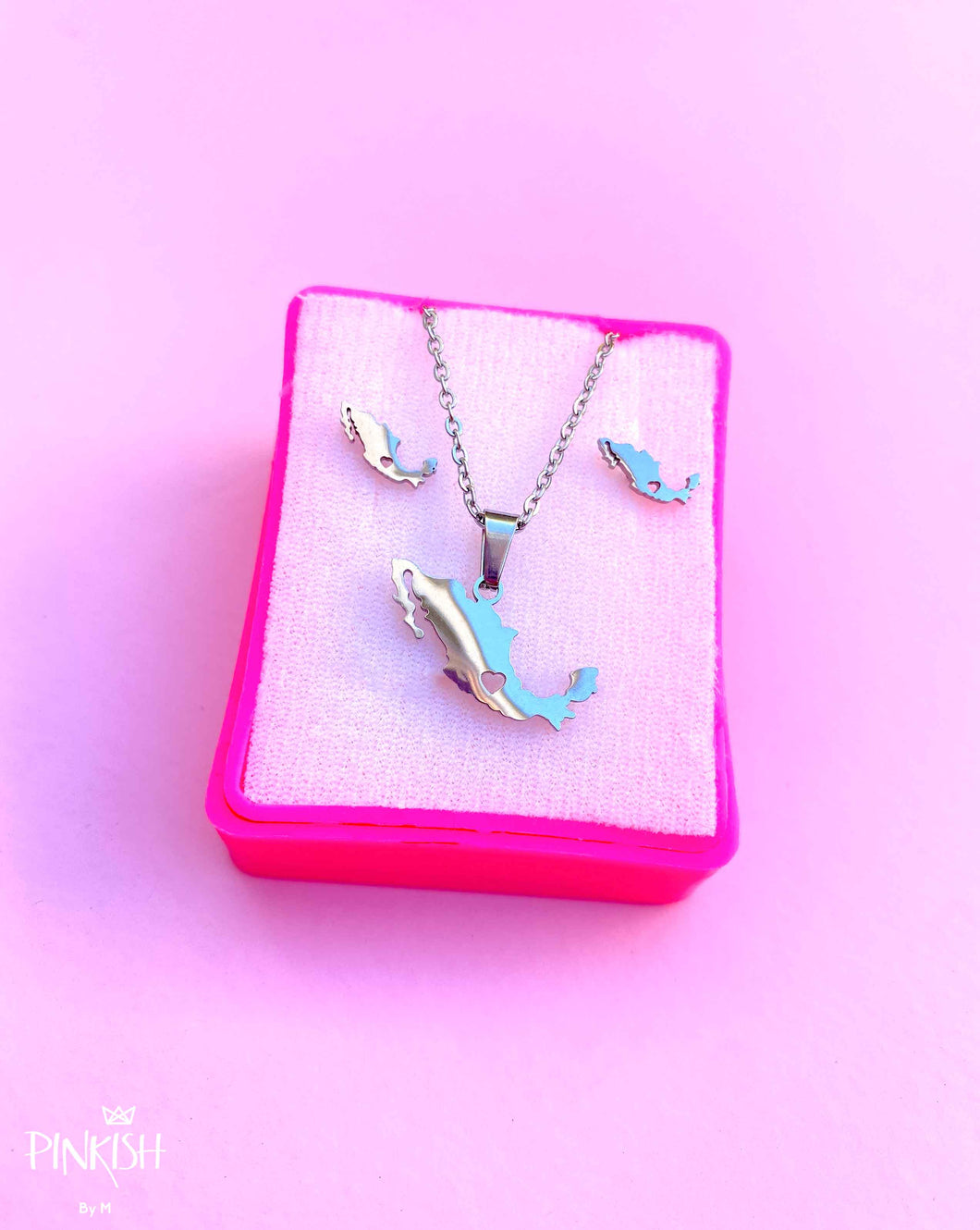 Baby Oh Mexico! Silver Necklace
