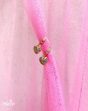 Load image into Gallery viewer, Colorful Dainty Hearts Huggie Earrings Hypoallergenic Jewelry