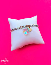 Load image into Gallery viewer, Glass Heart Link Chain Bracelet and Anklet