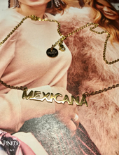 Load image into Gallery viewer, Mexicana Pendant Necklace Stainless Steel Mexico Gold