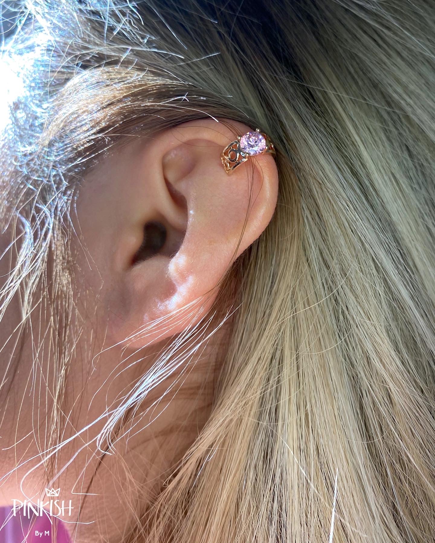 Dainty gold cheap ear cuff