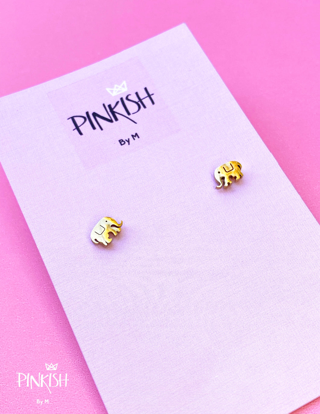 Baby Elephant Stud Earrings