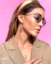 Load image into Gallery viewer, Oversized Metallic PU Leather Padded Rockstar Headbands