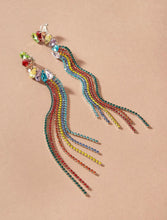 Load image into Gallery viewer, Friday Night Gem Ear Crawler Cuff Drop Earrings
