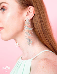 Xtra Shiny Fishbone Drop Earrings
