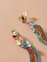 Load image into Gallery viewer, Friday Night Gem Ear Crawler Cuff Drop Earrings