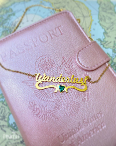 Wanderlust Obsessed Necklace