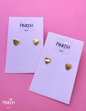 Load image into Gallery viewer, Beating Hearts Stud Earrings