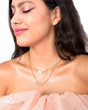 Load image into Gallery viewer, alt=&quot;gold-heart-pendant-name-plate-latina-tarnish-free-hypoallergenic-necklace&quot;