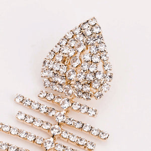 Xtra Shiny Fishbone Drop Earrings