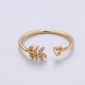 Nature Love Adjustable Ring